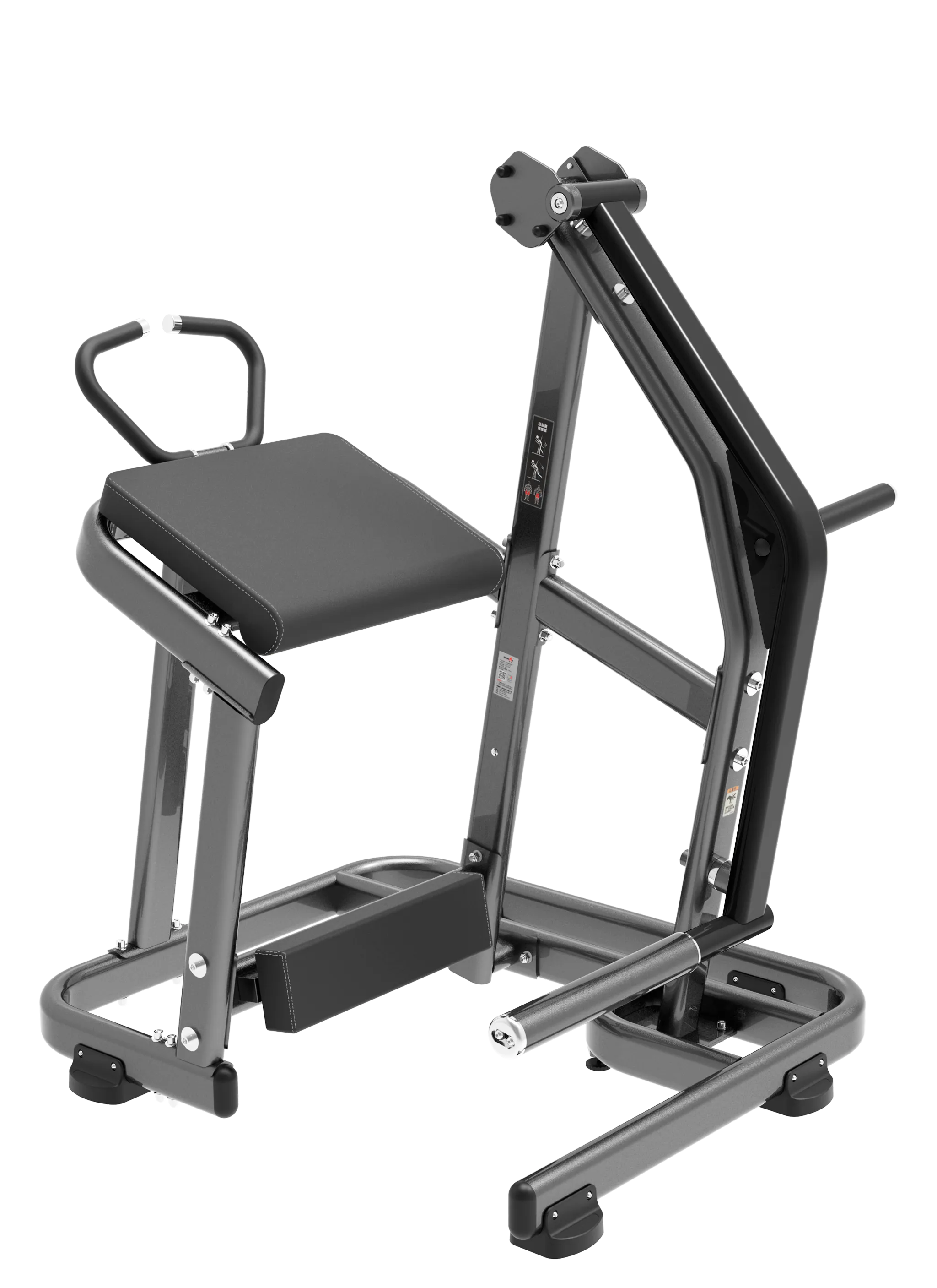 Отведение ноги назад BRONZE GYM PL-1710, черный