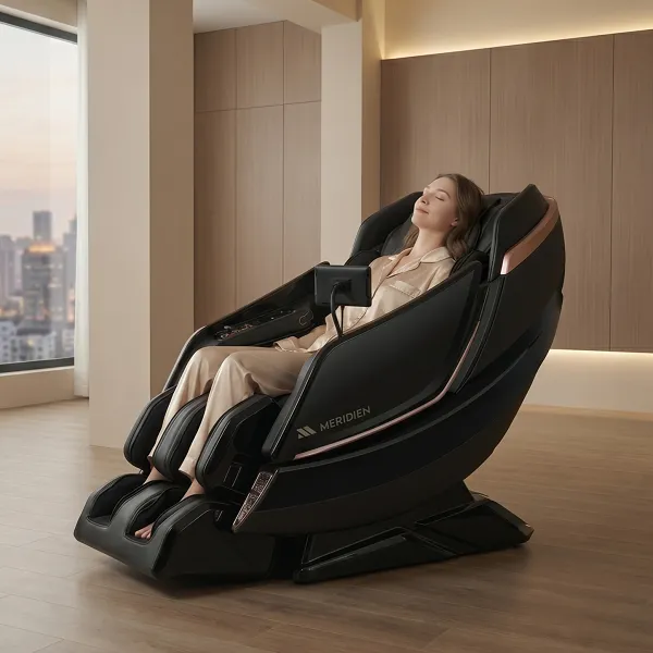 Массажное кресло Meridien, HOUSTON, черное