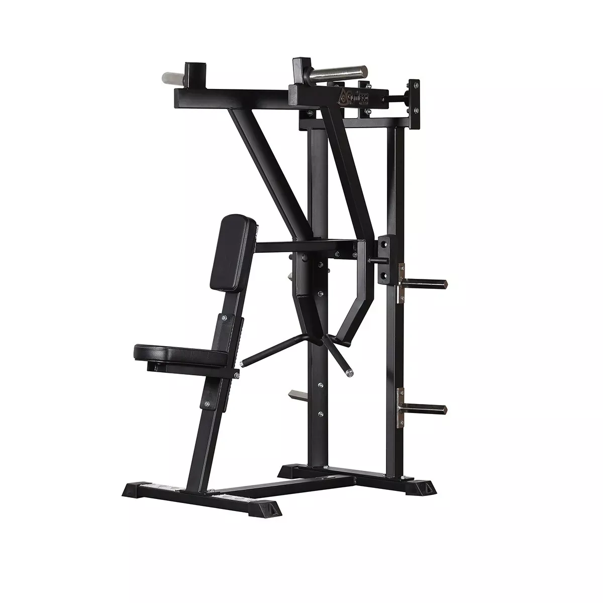 Нижняя тяга на свободных весах Gymleco 012