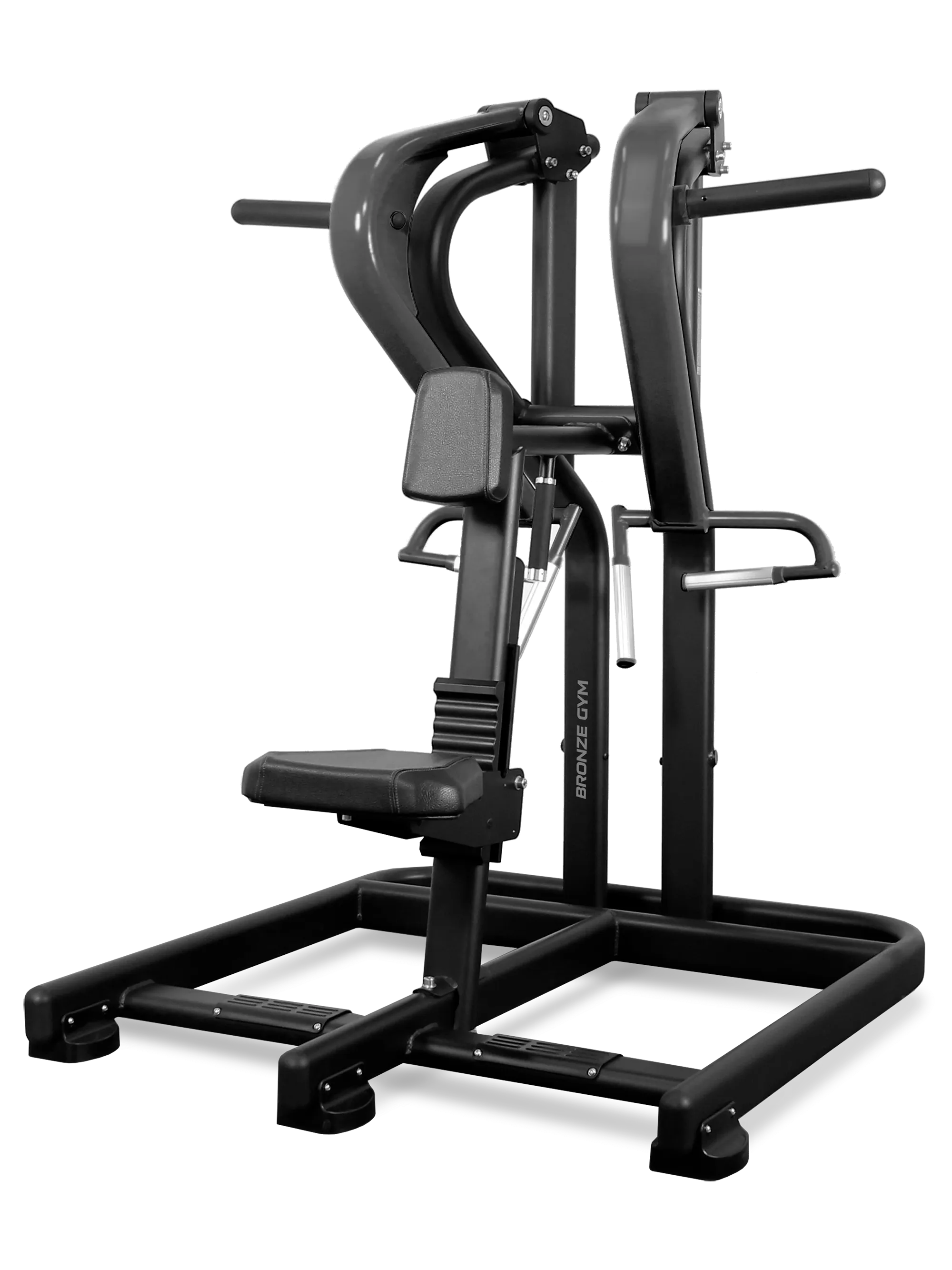 Горизонтальная тяга BRONZE GYM PL-1702, черный