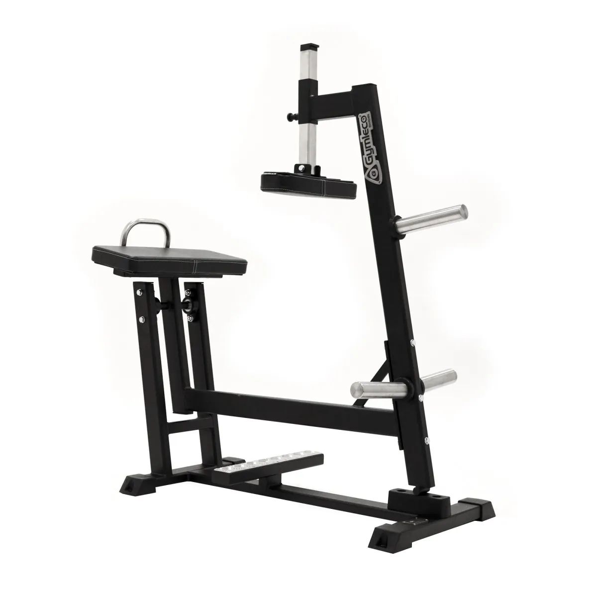 Голень стоя на свободных весах Gymleco 046
