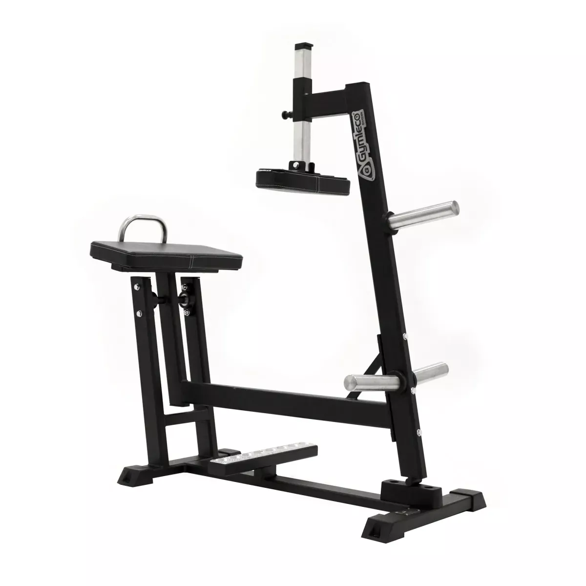 Голень стоя на свободных весах Gymleco 046